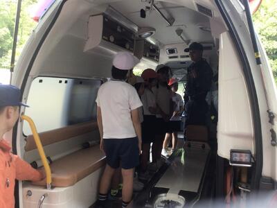救急車見学